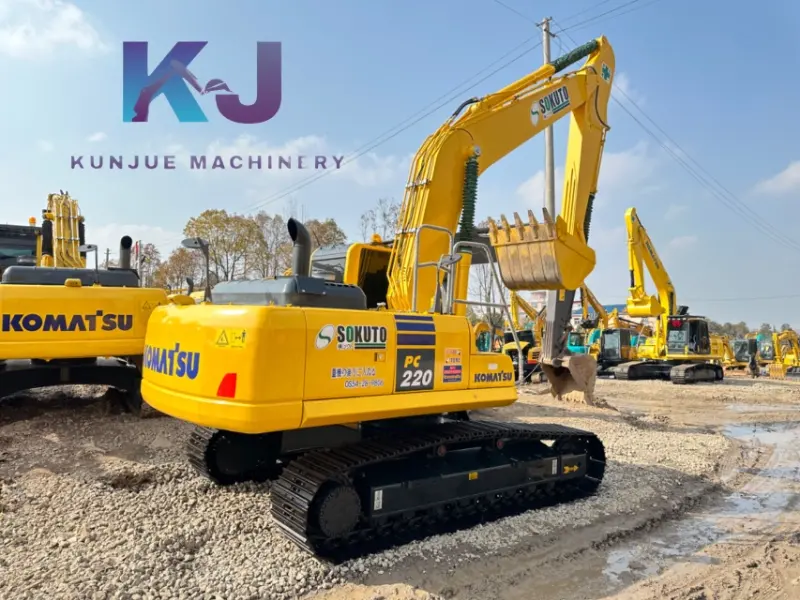 20 Ton Used Komatsu PC220-8 Mid-size Excavator for Sale