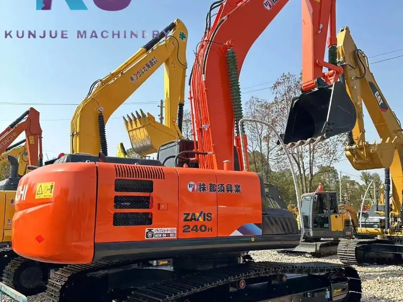 Heavy Duty Digger Original Hitachi 240 Excavator Used Construction Machine