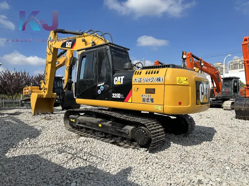 used cat320d excavator