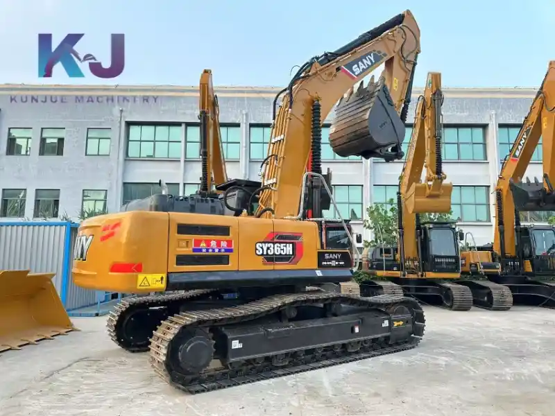 used Sany large excavators