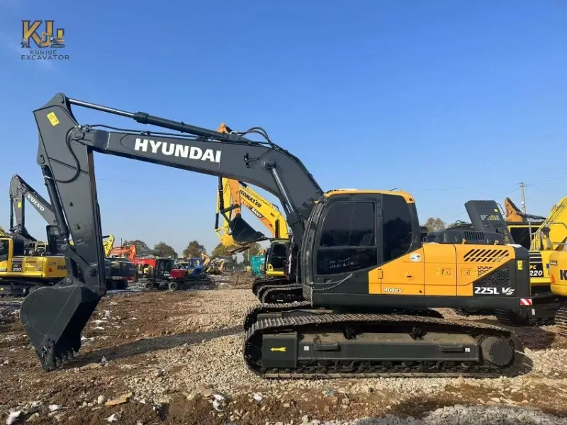 2023 Year Original High Quality Used Hyundai 225VS Crawler Excavator Urban Construction Digger Hot Sale