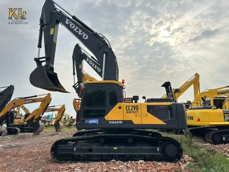 Durable Used Volvo EC290 Excavator Compact Crawler Excavator Construction Solution