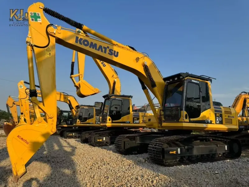 Good Condition Used PC210-8 Excavator Powerful Engineering Machine Global Supply