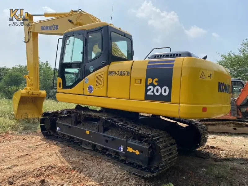 Good Performance Used PC200-7 Excavator Low Price Construction Equipment