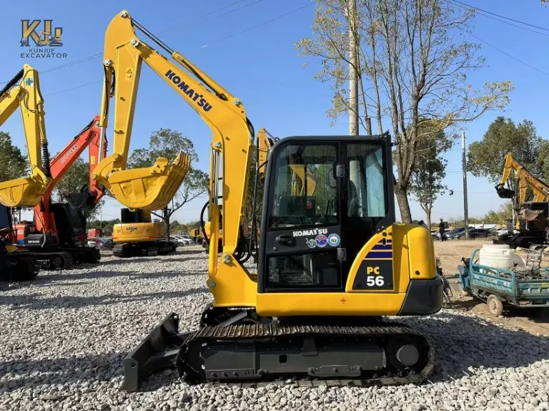Good Performance Used PC56 Excavator Powerful Construction Equipment for Sale