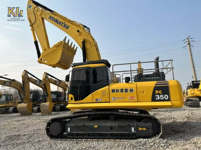 High Performance Used PC350 Excavator Small Hydraulic Excavator Global Supply