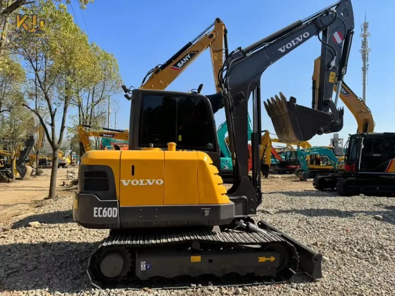High Performance Used Volvo EC60 Excavator Large Hydraulic Excavator Supplier