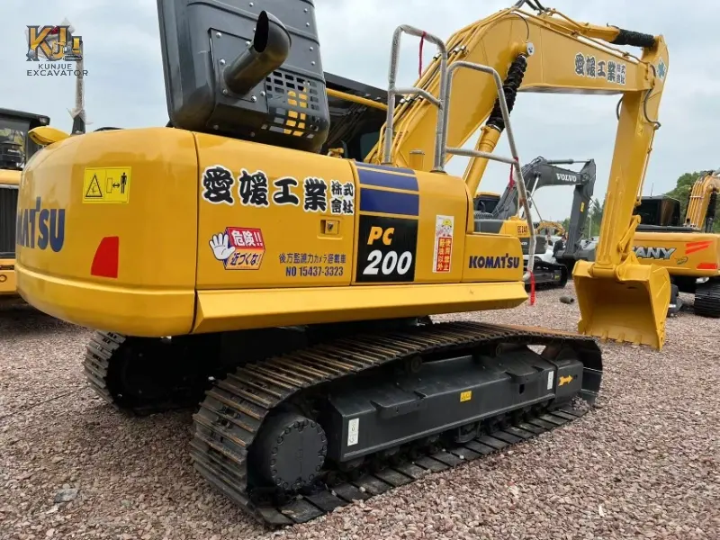 Hot Sale Used PC200-8 Excavator Good Condition Construction Solution Supplier