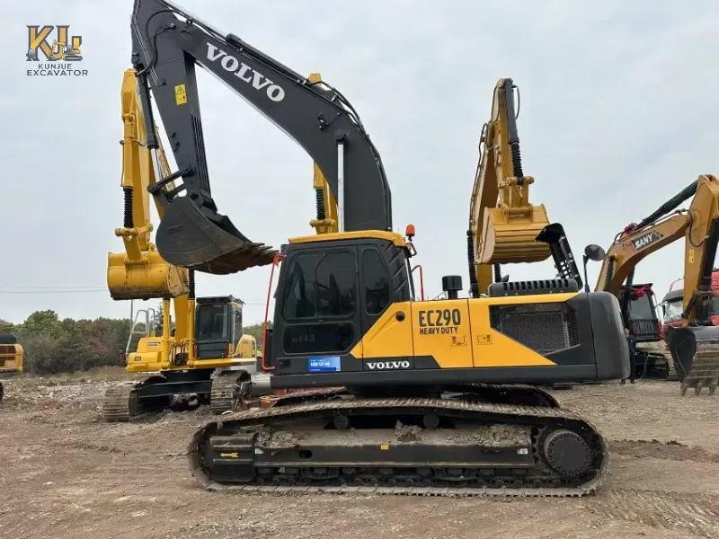 Hot Sale Used Volvo EC290 Excavator Engineering Machinery Global Supply