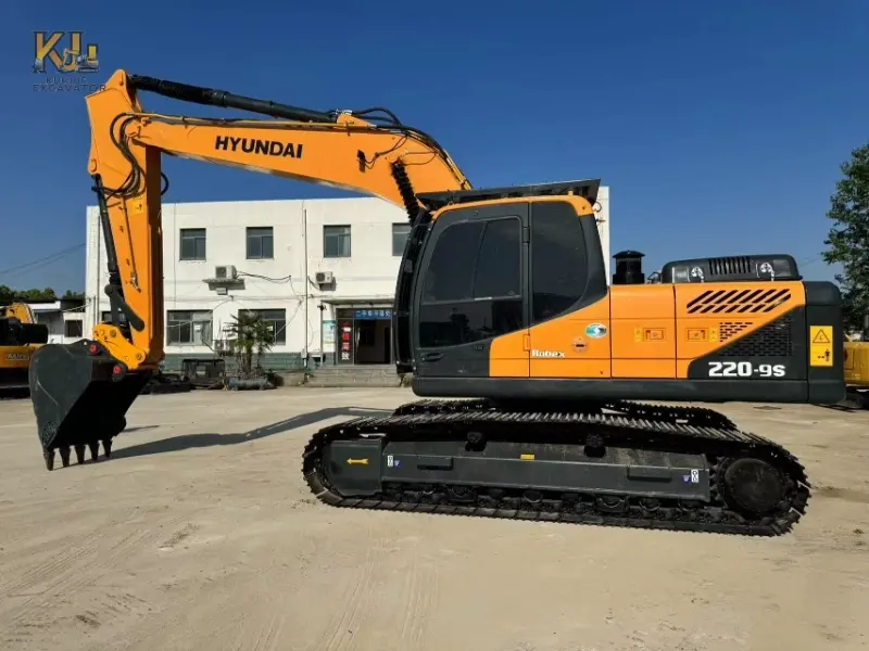 Low Price Second-hand Excavator Hyundai 220LC-9S Digger 22Ton 1.1m³ Bucket Middle East Spec
