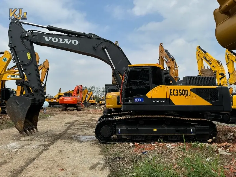 Low Price Used Volvo EC350 Excavator Powerful Construction Equipment Supplier