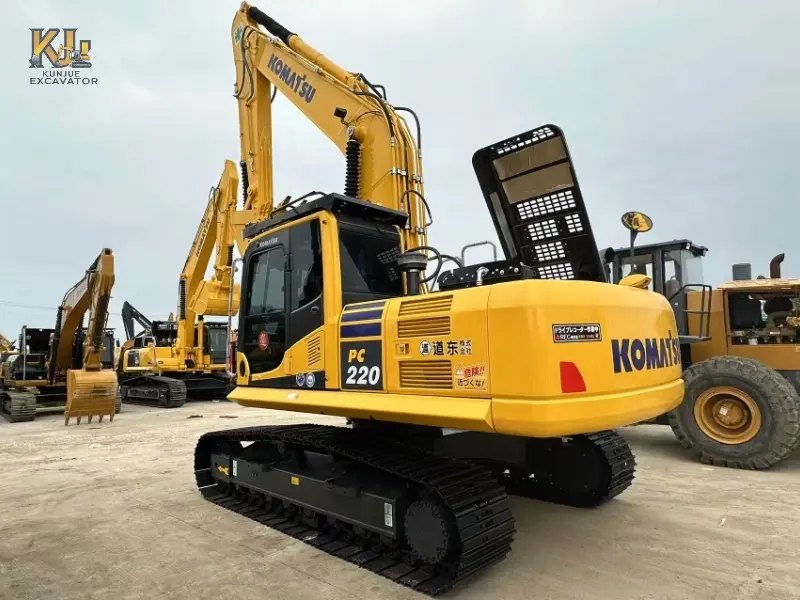 Powerful Used PC220 Excavator Good Performance Medium Hydraulic Excavator for Sale
