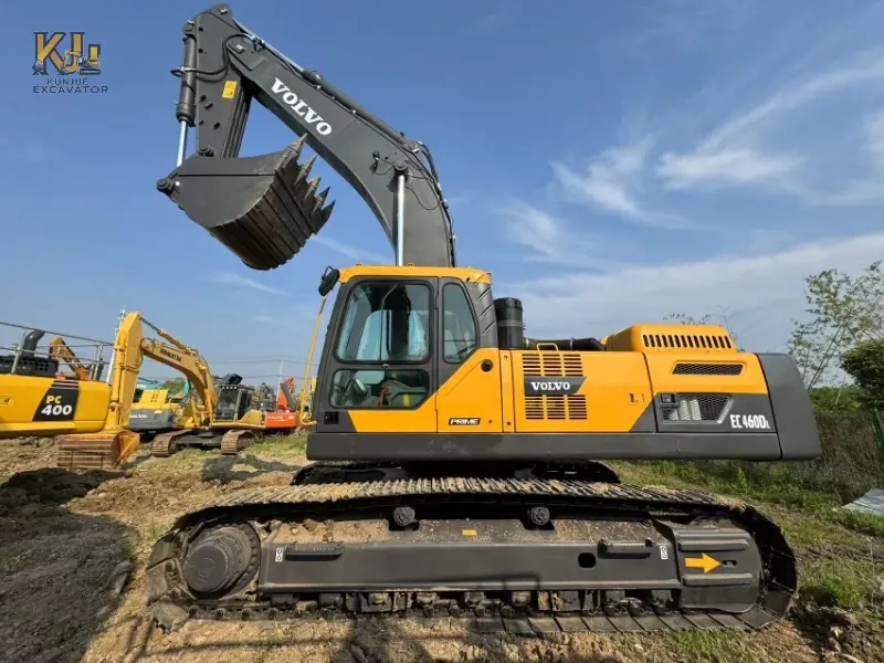 Powerful Used Volvo EC460DL Excavator Hot Sale Engineering Machinery Global Supply