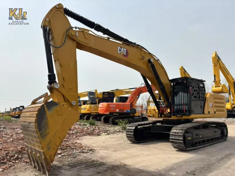 Undamaged Caterpillar 345GC Excavator 45 Ton Original Engine Hydraulic Quick Change Equipment