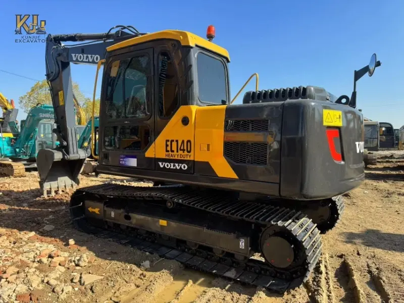Used Volvo EC140 Medium Crawler Excavator Equipment Supplier
