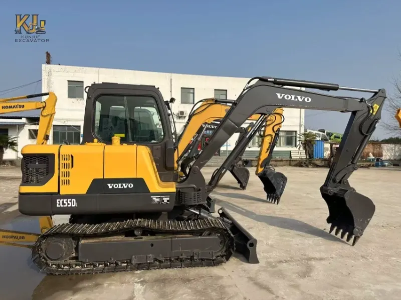 Used Volvo EC55D Excavator Low Price Construction Equipment for Sale