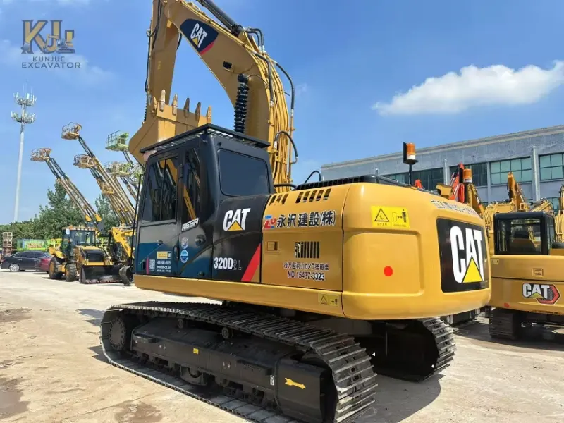 used Cat 320D excavator