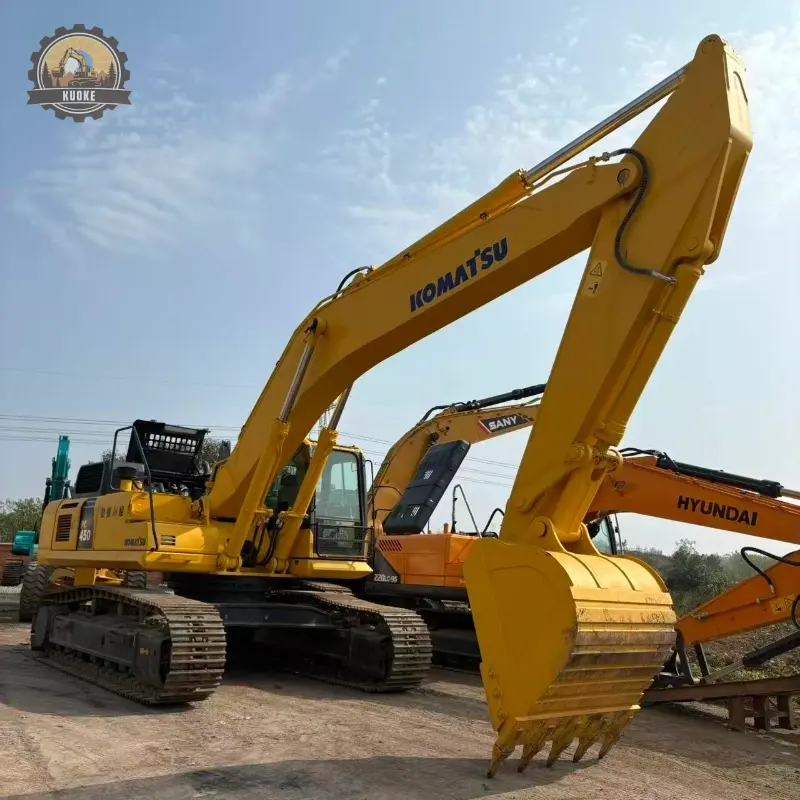90% new used Komatsu 450-8R large excavator high performance powerful machine
