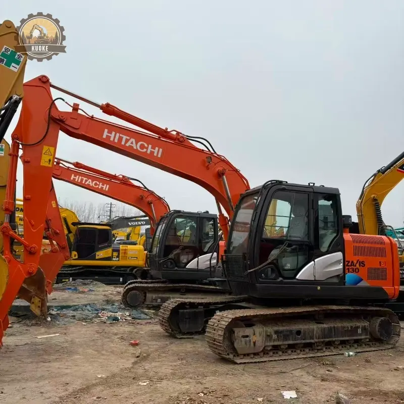 High quality used Hitachi ZAX130 medium crawler excavator good condition for sale
