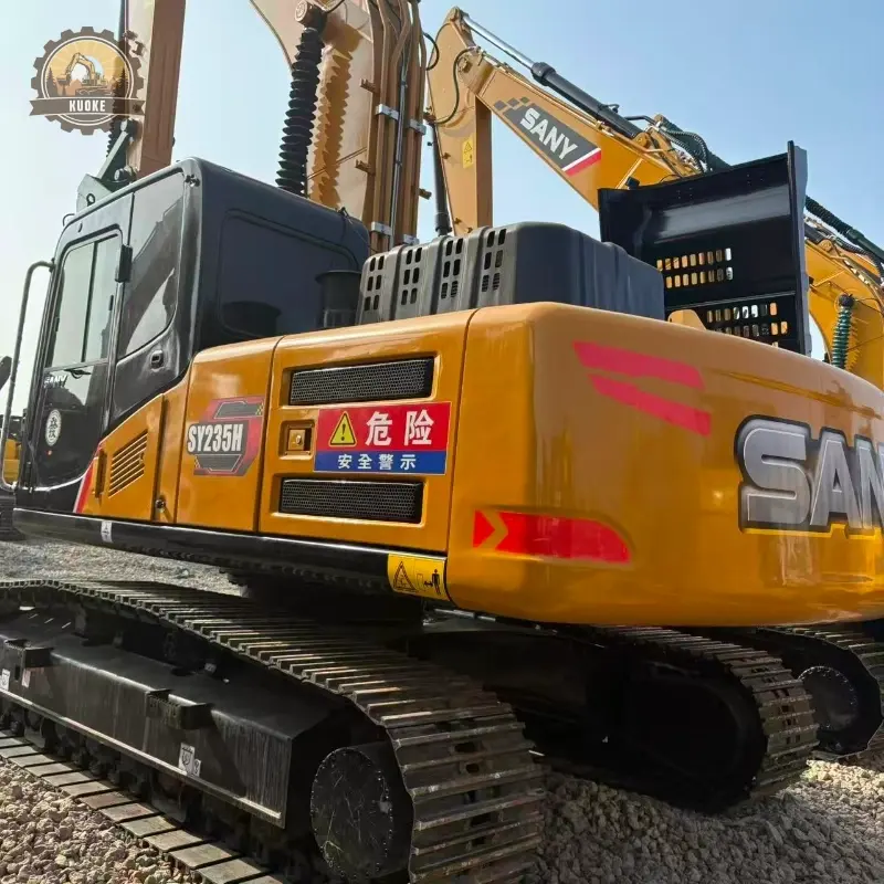 Low Price Used Sany SY235C Heavy Excavator Good Condition
