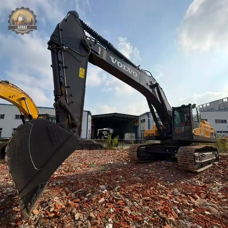 Powerful 48 Ton Volvo EC480DL Excavator Used Mining Machine