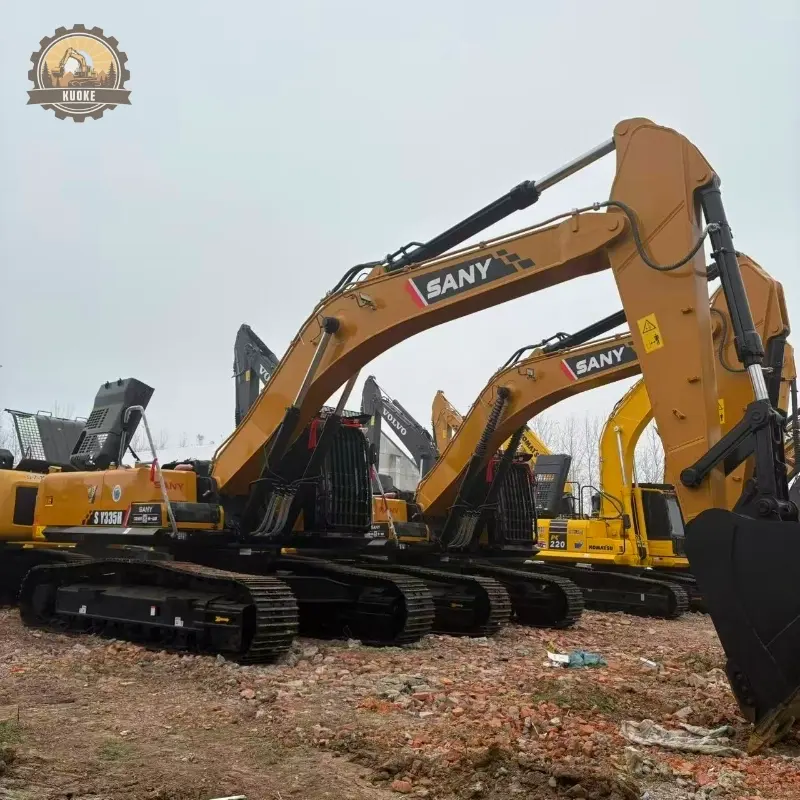 Sany SY335H Excavator Second Hand Heavy Equipment Powerful