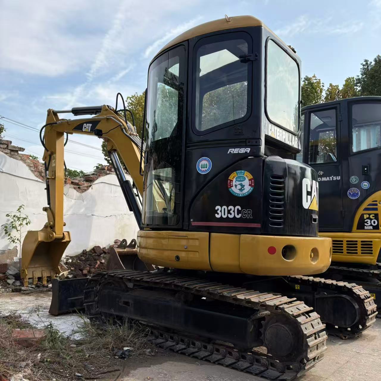 Used Caterpillar 303C Mini Excavator
