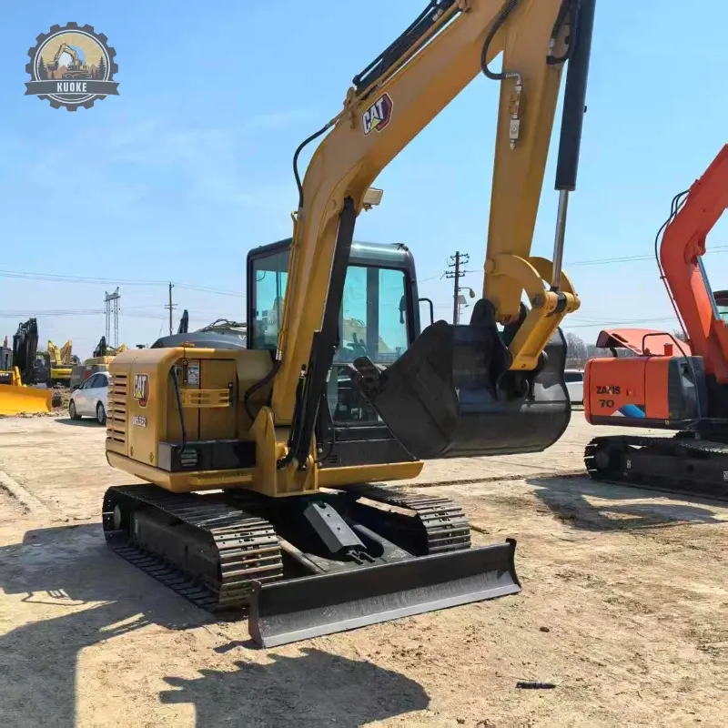 Used Caterpillar 305.5E2 mini excavator high quality small construction machine