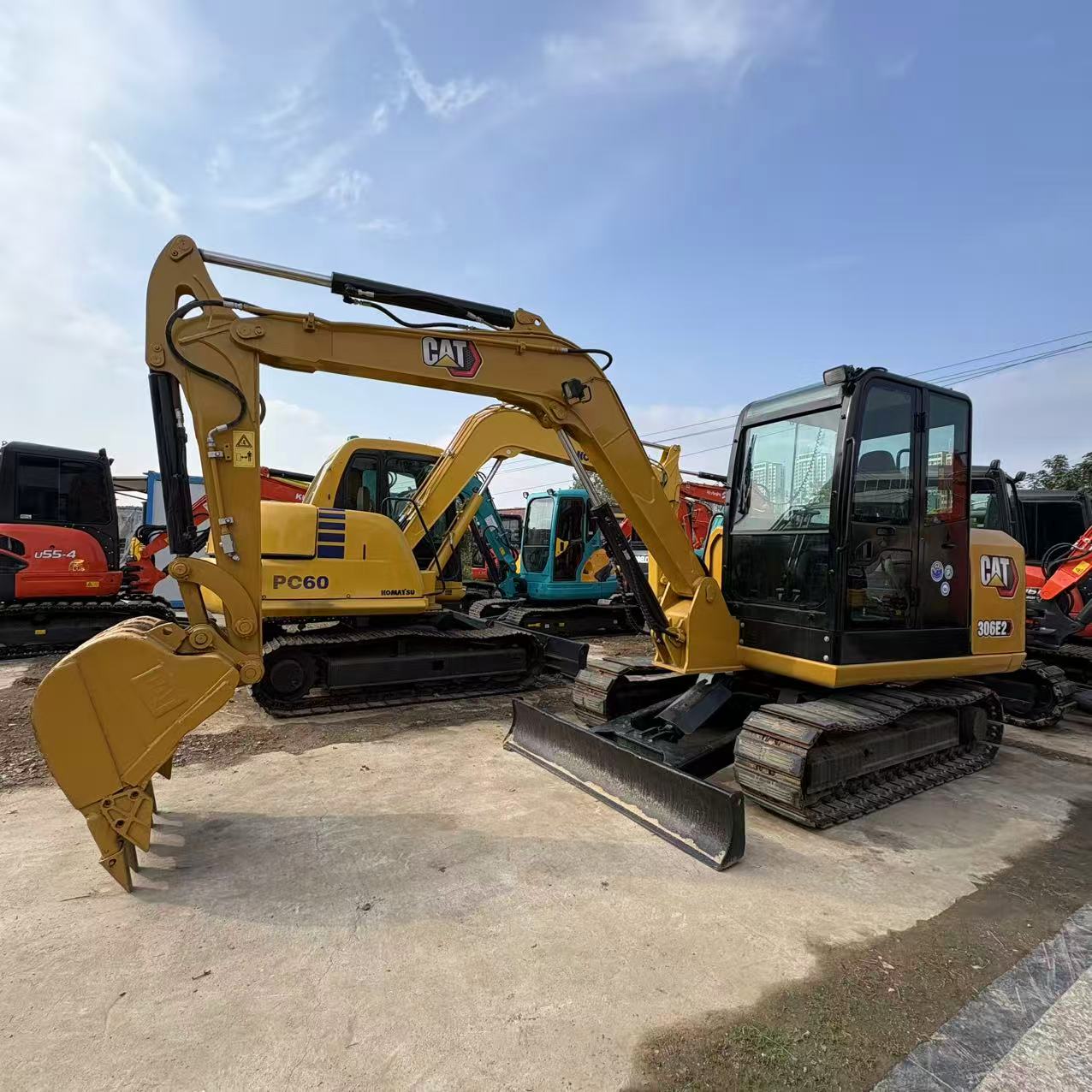 Used Caterpillar 306E Small Crawler Excavator