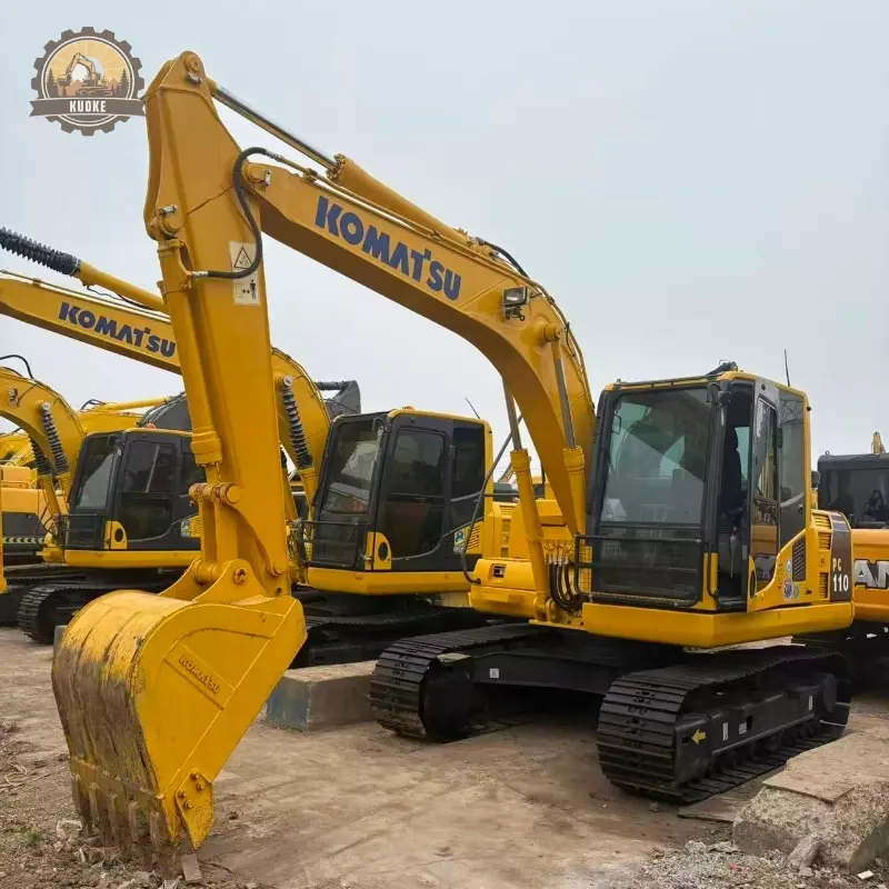 Used Komatsu 110-8MO medium excavator well maintained original brand for sale price