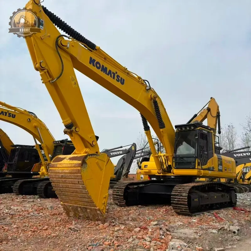Used Komatsu 400-8R heavy duty excavator competitive price durable engineering machinery brand