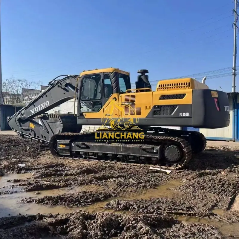 36 TON Large Used VOLVO 360 Large Crawler Excavators