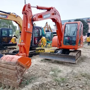 Factory Direct Used hydraulic crawler excavator DOOSAN70 for sale