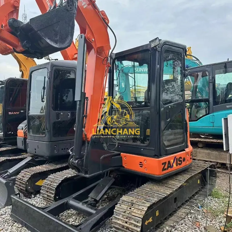 High quality second hand HITACHI 55-5A excavator at cheap price