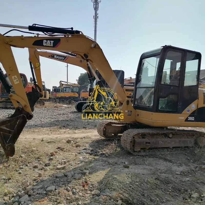 Japan Original Small-Sized Used Digger Cat 306D on Sale