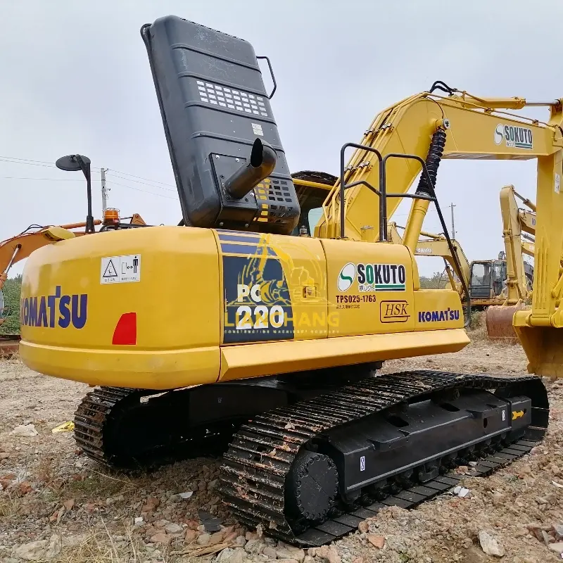 Pelle sur chenilles Komatsu PC220-8 d'origine japonaise