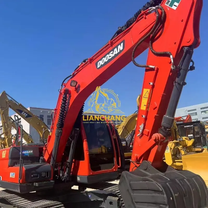 Korea Original Doosan 150 Excavator 15 Ton Medium Excavator