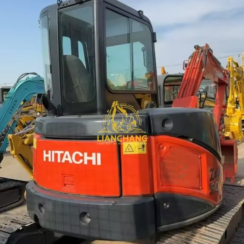 Original paint used HITACHI 50 excavator for sale at low price