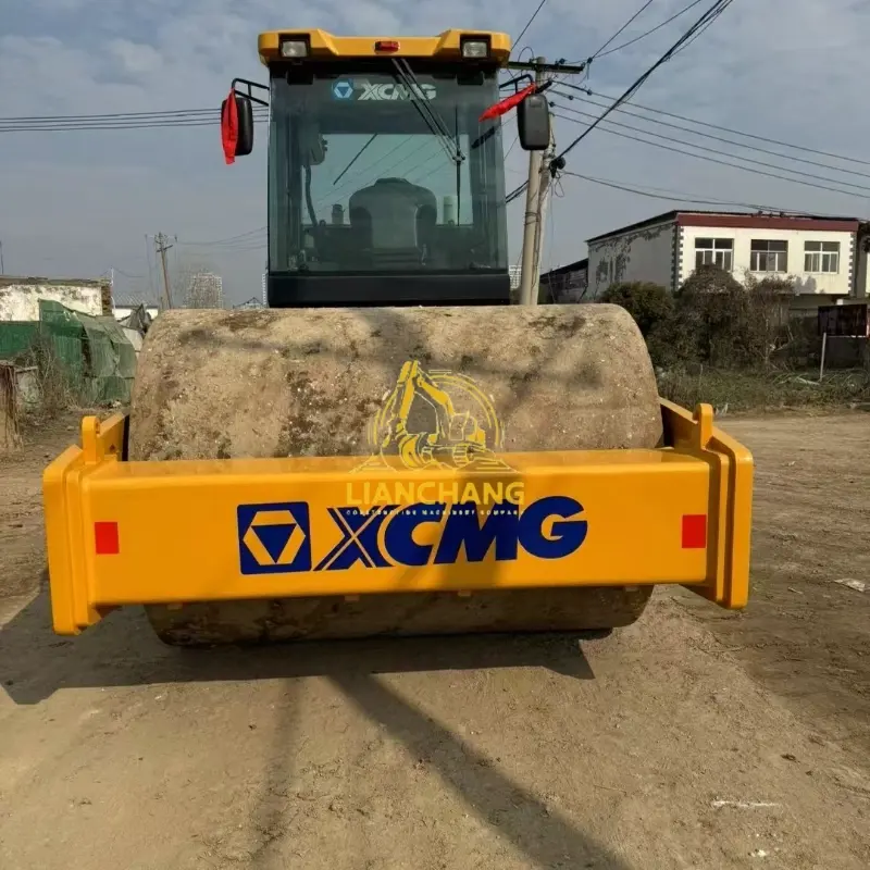 Second-Hand XCMG XS223J 22ton road compactor machine price supplier