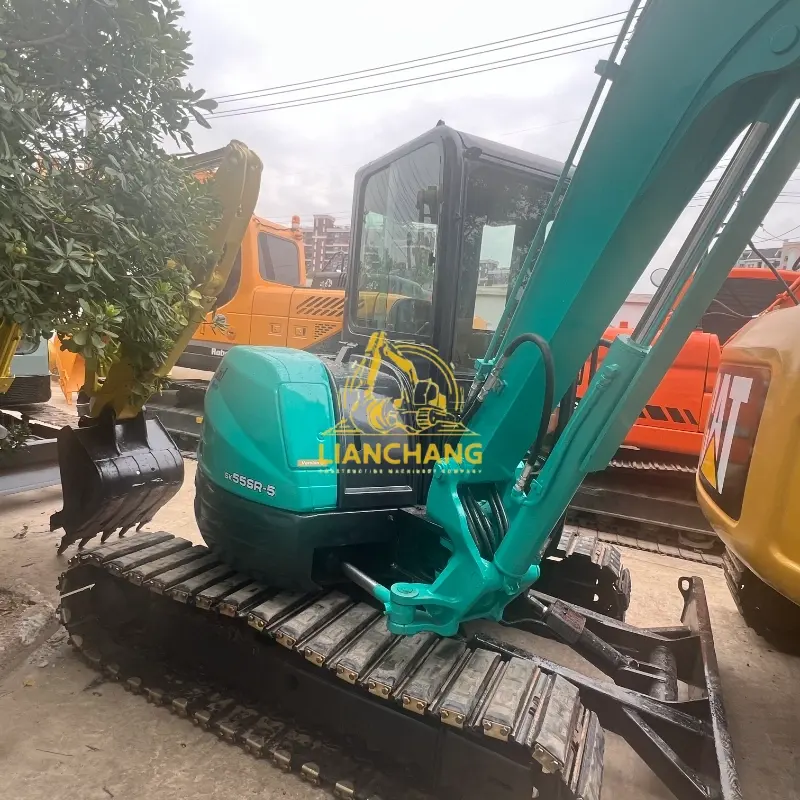 Second-hand KOBELCO SK55 excavators