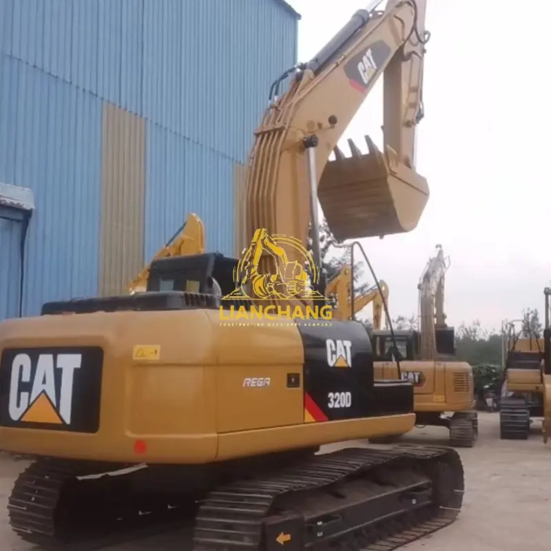 Used Cat320d Crawler Excavator Digging Machinery