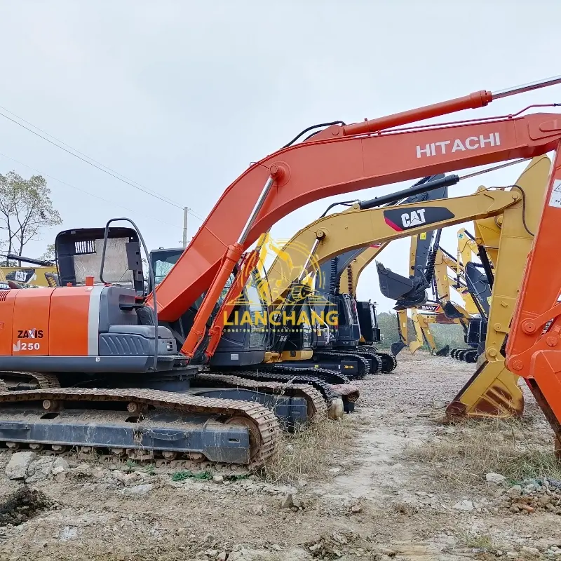 used hitachi250-3excavator