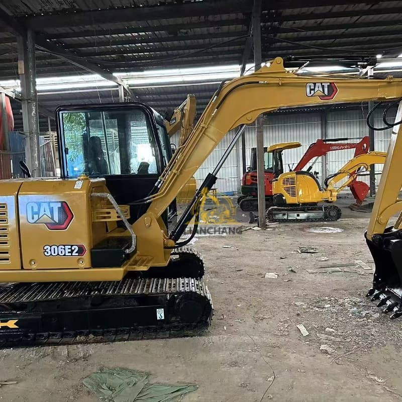 Excavadora Caterpillar 306E2 de segunda mano de bajo consumo de combustible a la venta 3