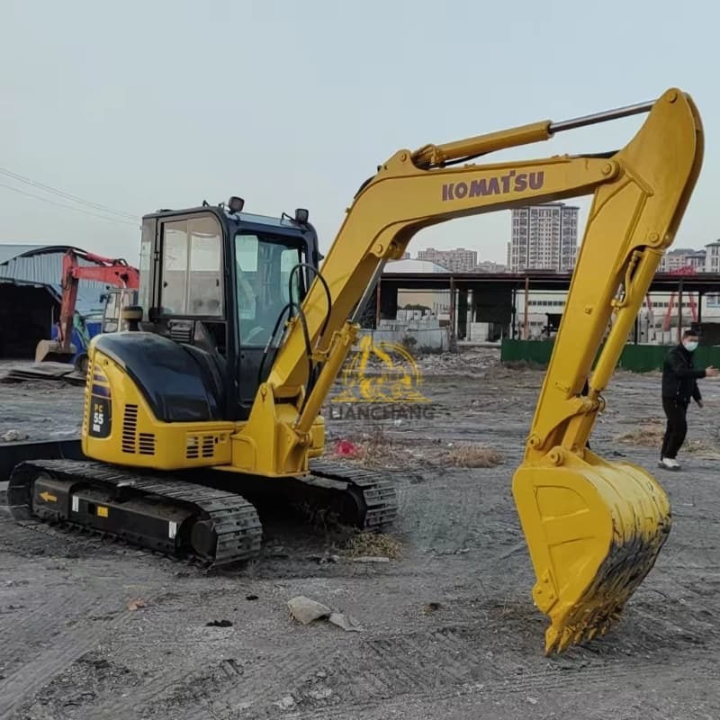 Premium Komatsu PC55MR Excavator Machines for Online Sale 3