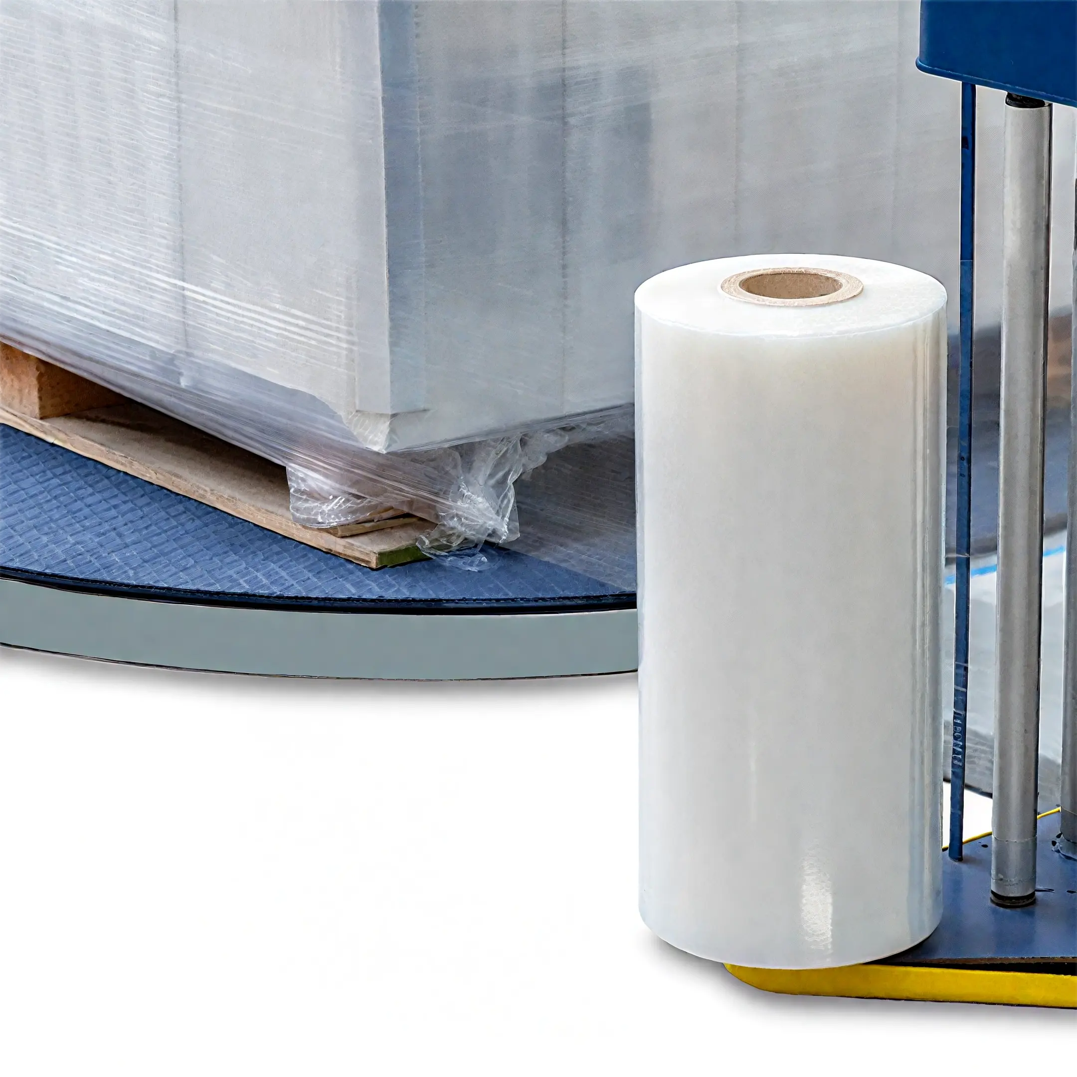 Metallocene-Reinforced Machine Stretch Film for Heavy-Duty Pallet Wrapping Direct Manufacturer