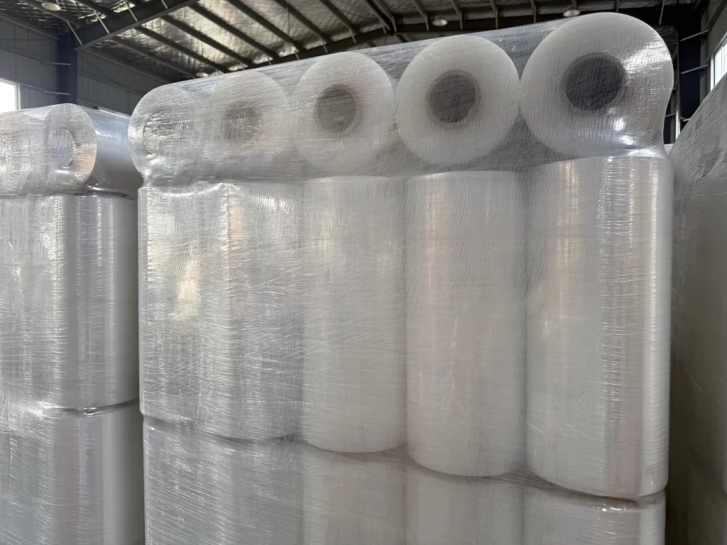 film étiré à la main