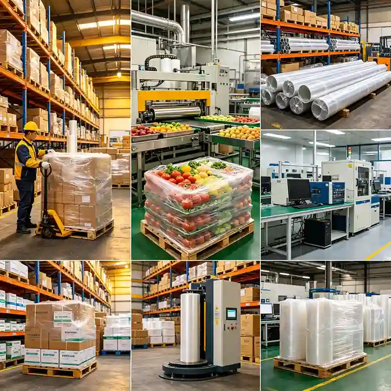 Machine Stretch Film Application : Empowering Global Logistics & Manufacturing Efficiency