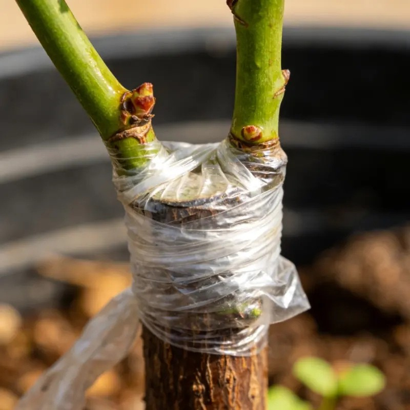 Special horticultural stretch wrap