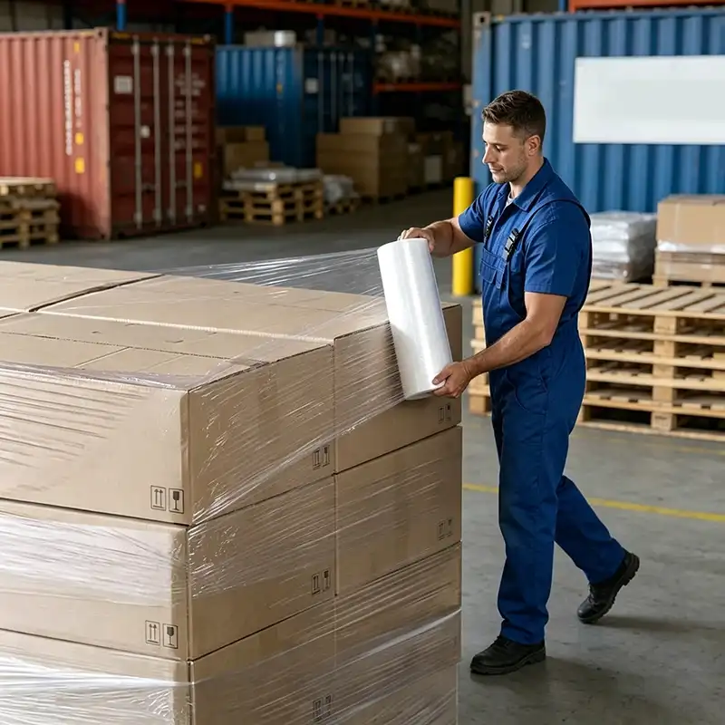 Best Seller Hand Stretch Wrap Film | Heavy-Duty, Cost-Effective, Ideal for Pallet Shipping & All Logistics Packaging
