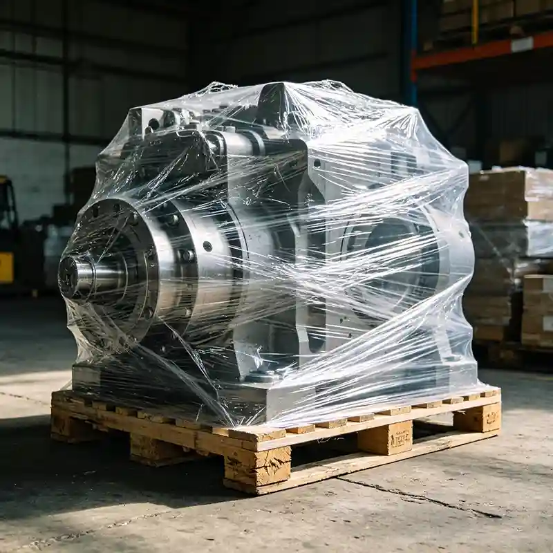 Industrial machine stretch film 4